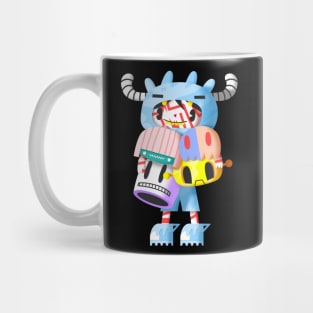 Doodle Boy BLUE MARLIN Mug